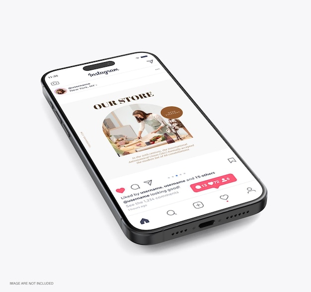 Modelagem de telefone móvel para redes sociais