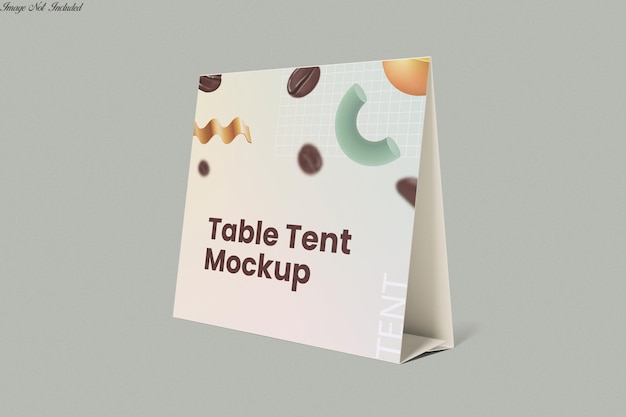 Modelagem de tenda de mesa