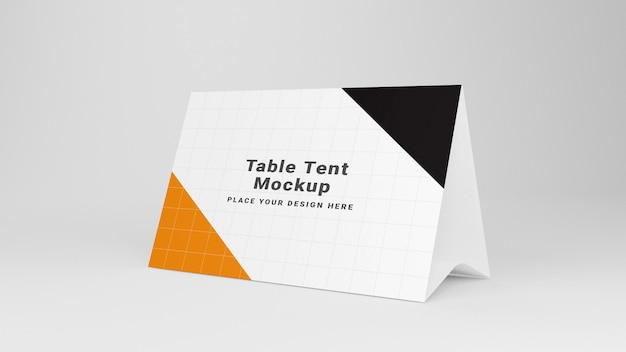 Modelagem de tenda para exibição de design e publicidade