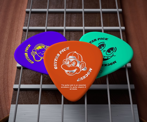 Modelagem do efeito do logotipo da guitarra