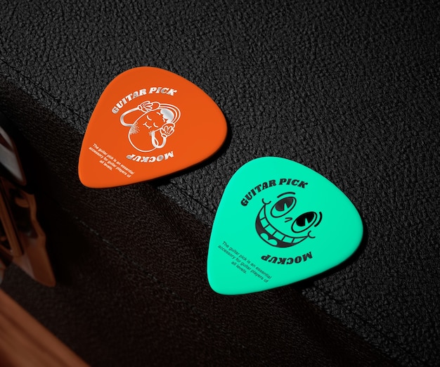 Modelagem do efeito do logotipo da guitarra