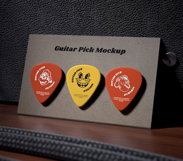 Modelagem do efeito do logotipo da guitarra