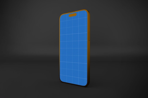 Modelagem do Phone 16 Pro Max Gold