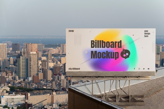 Modelagem em Cgi de outdoors na cidade