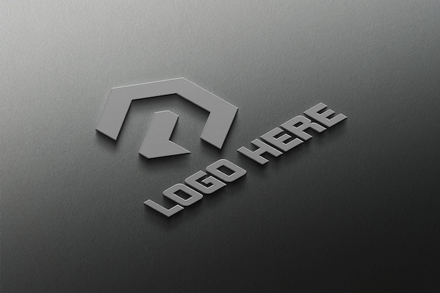 Modelagem realista de logotipo 3D