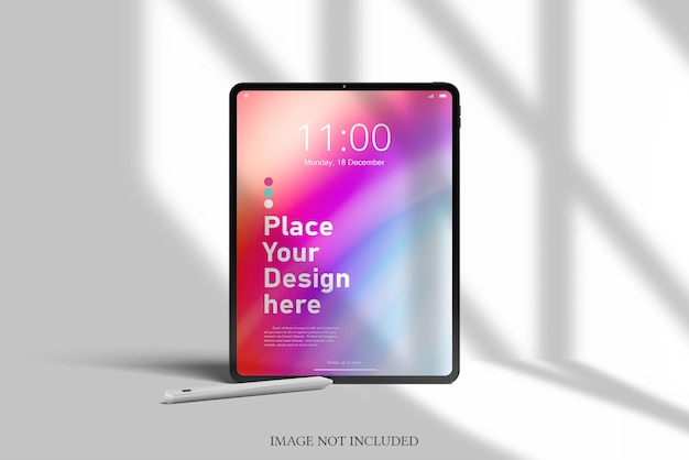 PSD modelagem realista do tablet