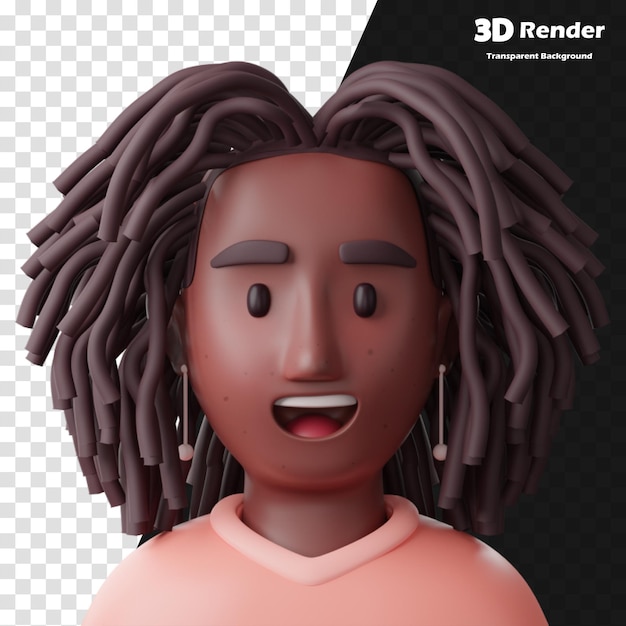 un modèle 3D d'un enfant