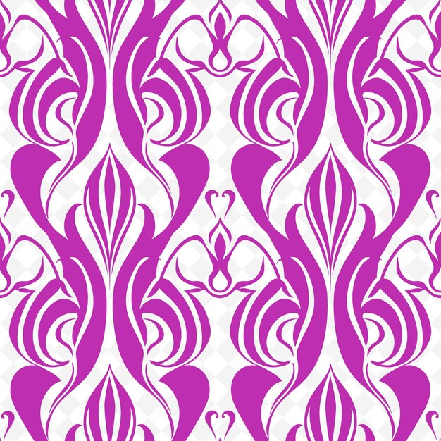 Modèle abstrait Art Nouveau avec icône Art Nouveau et Flowi Art de contour abstrait inspiré de la nature