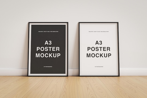 Modèle d'affiche A3
