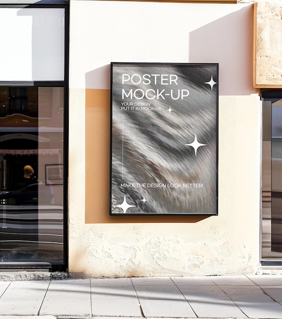 modèle d'affiche