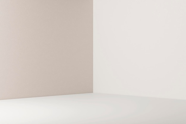 Modèle d'arrière-plan du mur beige du produit