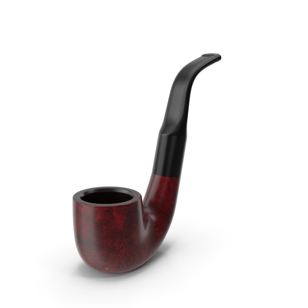 Modèle artistique de fichier PSD de pipe à fumer vintage pour les collectionneurs et les projets de design rétro