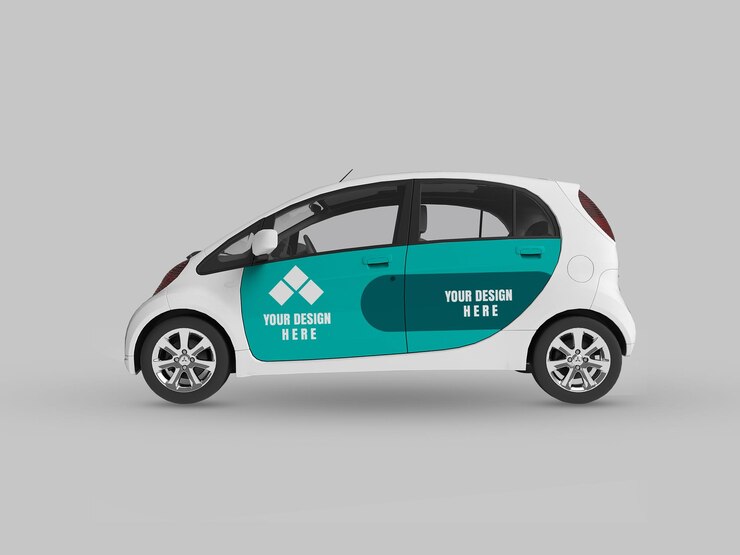 PSD modèle automobile de marque