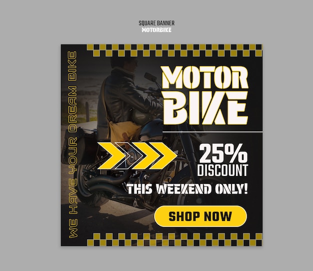 Modèle d'aventure de moto
