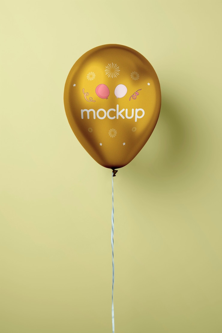 PSD modèle de ballon flottant