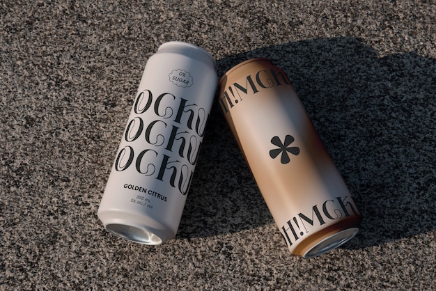 Modèle de boisson dans le modèle de rue