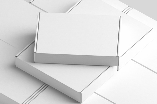 Modèle de boîte en papier carton