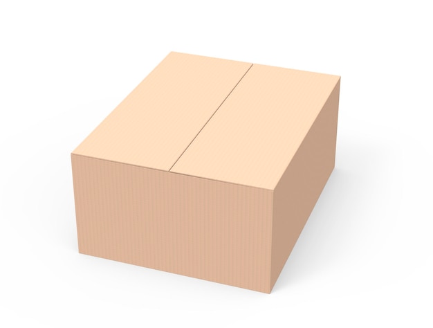 modèle de boîte en papier