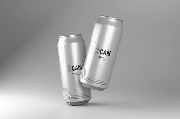 Modèle de boîte à soda