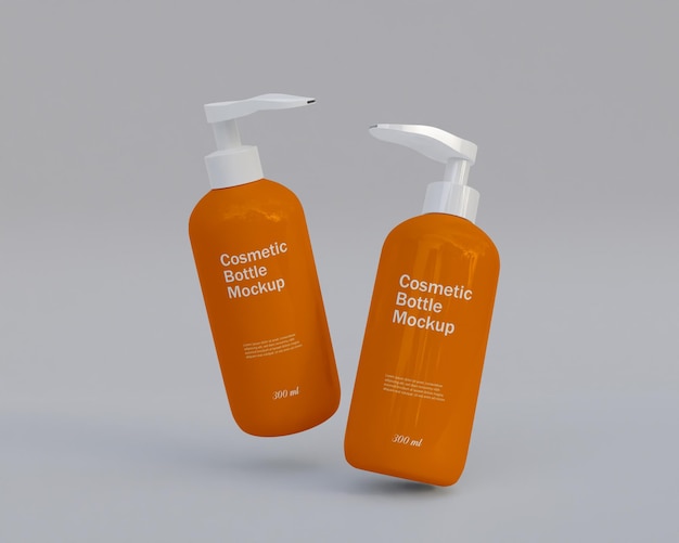 Modèle de bouteille cosmétique