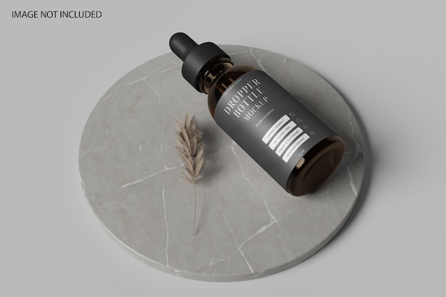 Modèle de bouteille à goutte à goutte