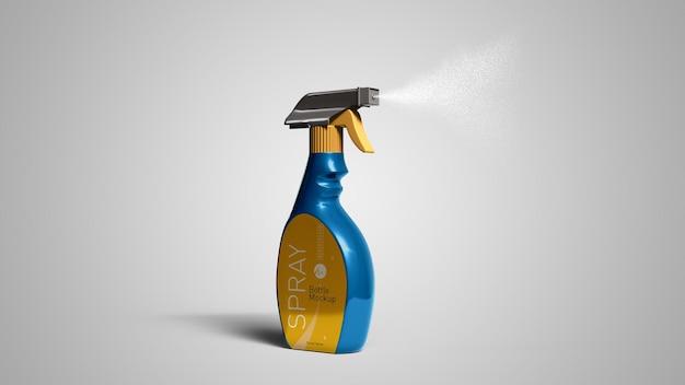Modèle de bouteille à pulvériser