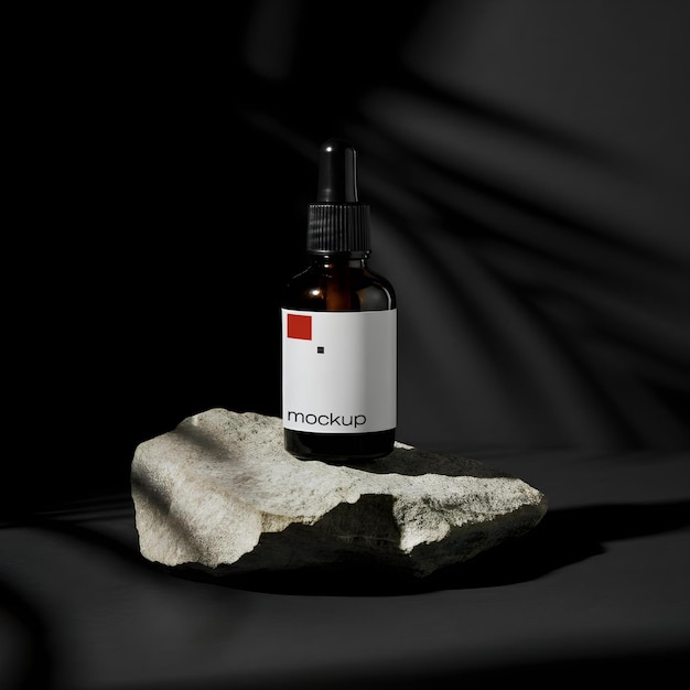 Modèle de bouteille de sérum