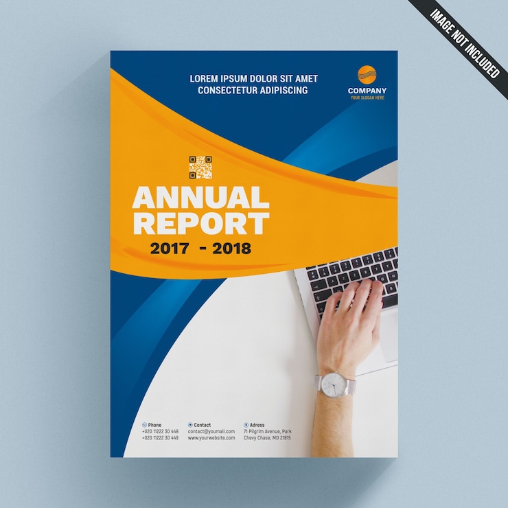 PSD modèle de brochure d&#39;affaires élégant