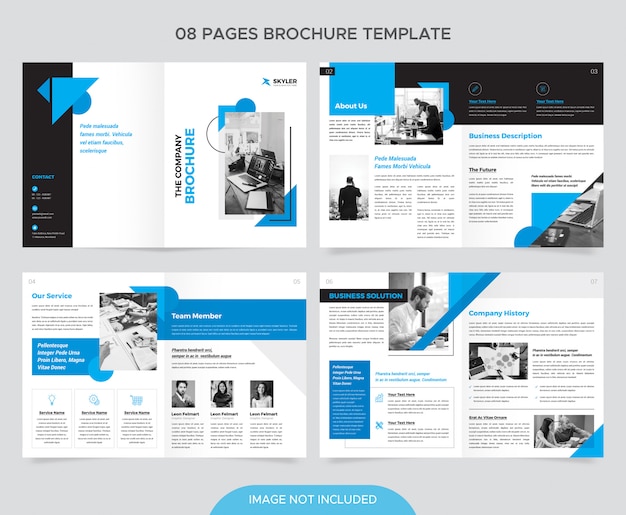 Modèle de Brochure de entreprise