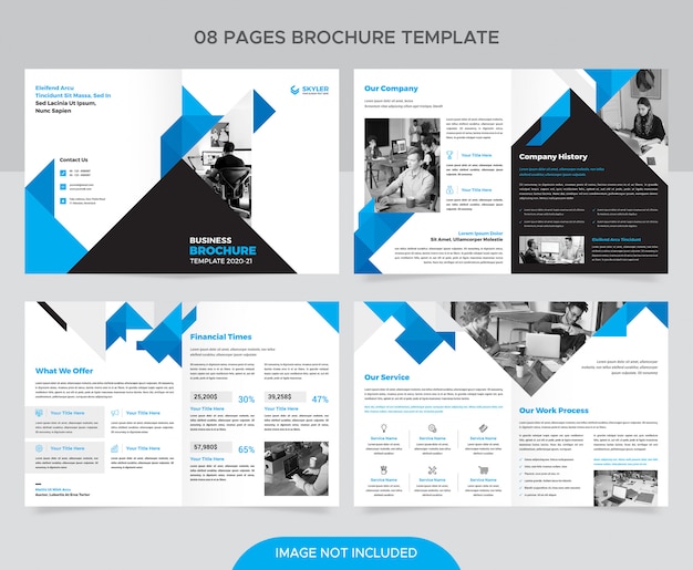 PSD modèle de brochure de entreprise