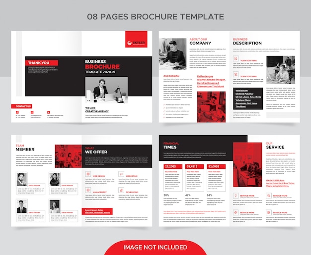 Modèle de brochure d'entreprise