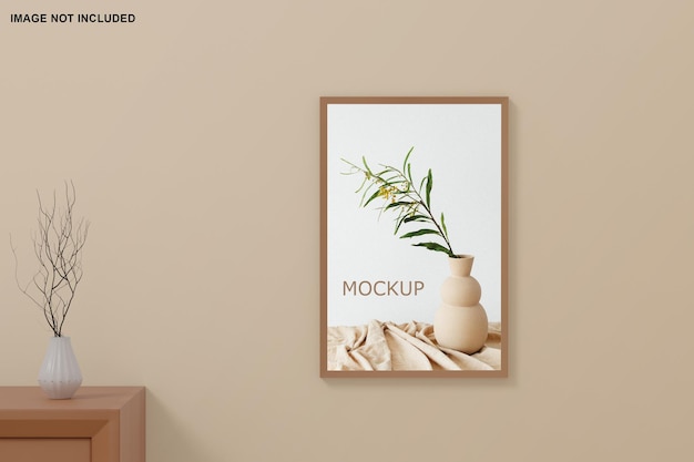 Modèle de cadre d'affiche