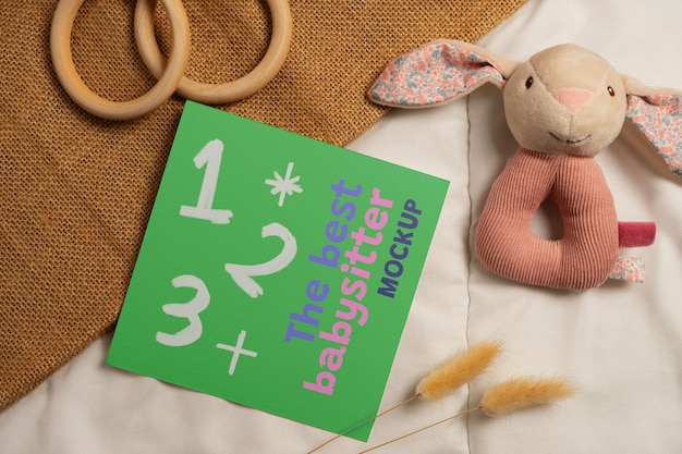 Modèle de cadre de étape pour bébé