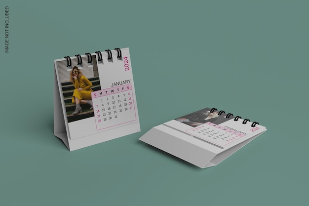 PSD modèle de calendrier de bureau