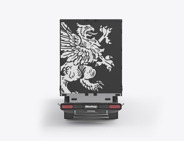 PSD modèle de camion lourd