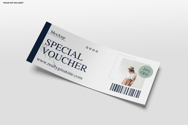 PSD modèle de carte-cadeau spéciale