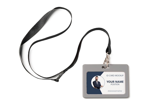 modèle de carte d'identité d'entreprise