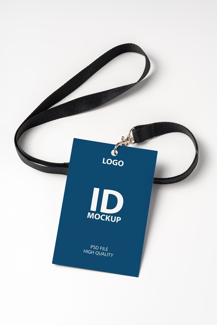 modèle de carte d'identité d'entreprise