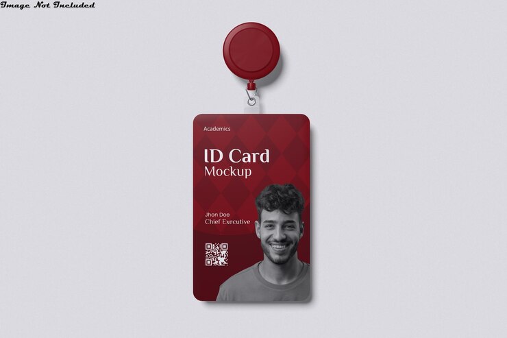 PSD modèle de carte d'identité