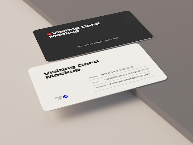 Modèle de carte de visite - Conception professionnelle