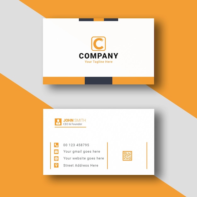 Modèle de carte de visite PSD