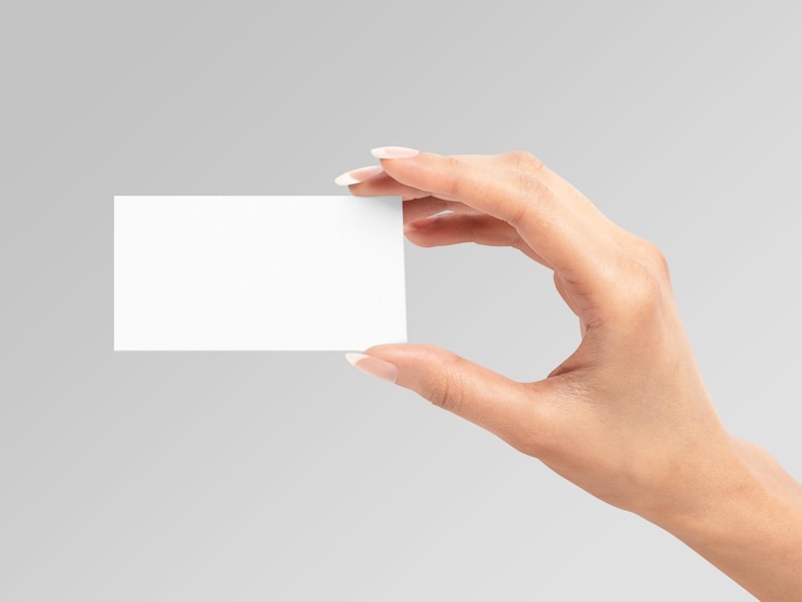 PSD modèle de carte de visite