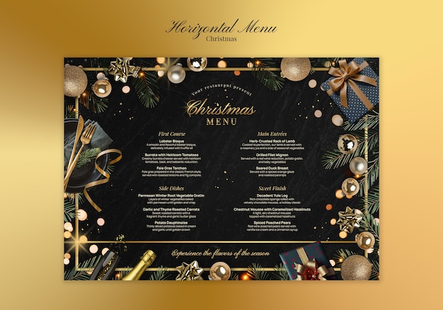 Modèle de célébration de Noël