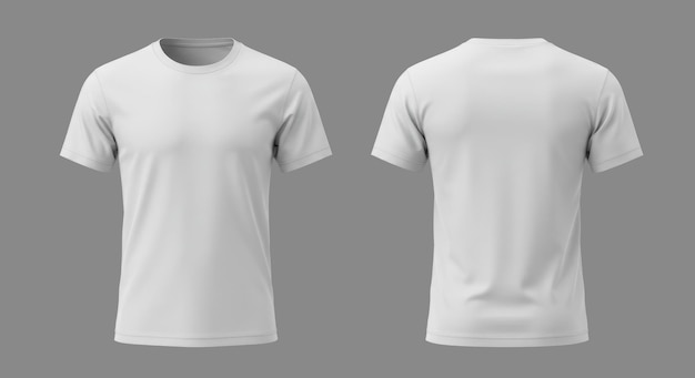 Modèle de chemise blanche à manches courtes