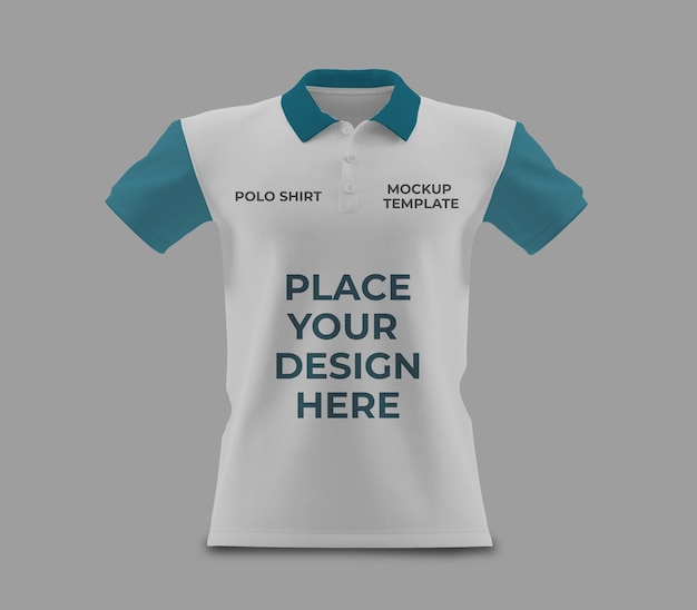 Modèle de chemise polo pour la présentation de vêtements