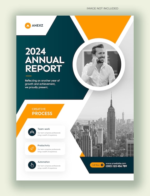 Modèle de conception de couverture d'affiche ou de brochure commerciale