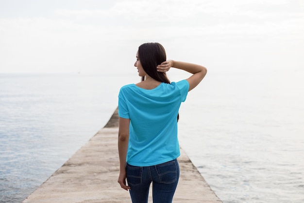 Modèle De Conception Du T-shirt