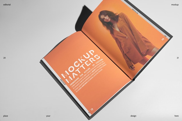 Modèle de conception éditoriale du magazine