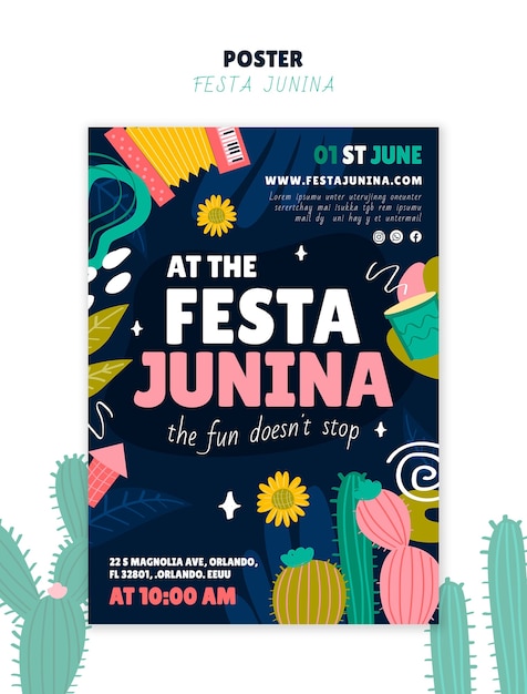 Le modèle de conception de Festa Junina