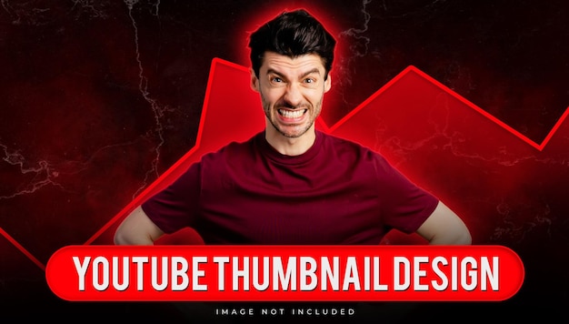 modèle de conception de miniature youtube